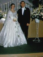 October 9, 1954. Barbara Jean (Lowing) Brink and Irwin Jay Brink Wedding.