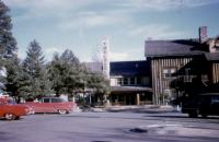 1955. The Lodge, Los Alamos. Irwin Jay Brink in Los Alamos for a job interview at Los Alamos Laboratories.