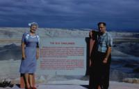 1960. Badlands, South Dakota Doris (De Neff) Lowing (Mom) & Harold Crandal Lowing (Dad)