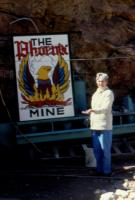 May, 1990. Barbara Jean (Lowing) Brink at Phoenix Gold Mine, Idaho Springs, Colorado