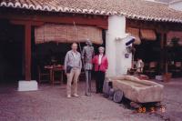 May, 1999. Lunch in Puerto Lapice, La Mancha (Spain). Irwin Jay Brink and Barbara Jean (Lowing) Brink.